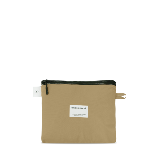 Poncho Sleeve Khaki 6
